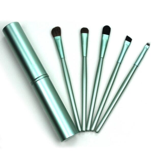 5pcs Travel Portable Mini Eye Makeup Brushes - Image 8