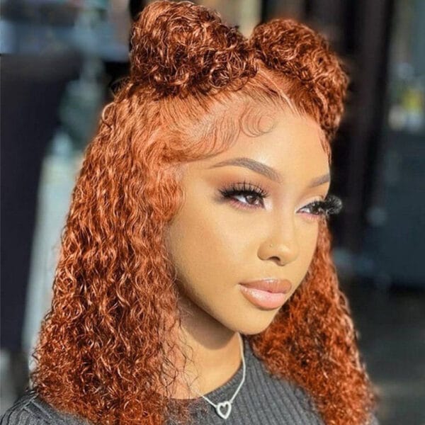 Human Hair Wigs Bob Water Wav - Image 9