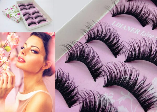 Thick false eyelashes - Image 3