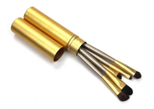 5pcs Travel Portable Mini Eye Makeup Brushes - Image 3