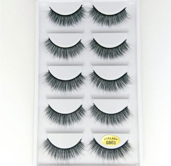 3D mink hair false eyelashes - Image 4