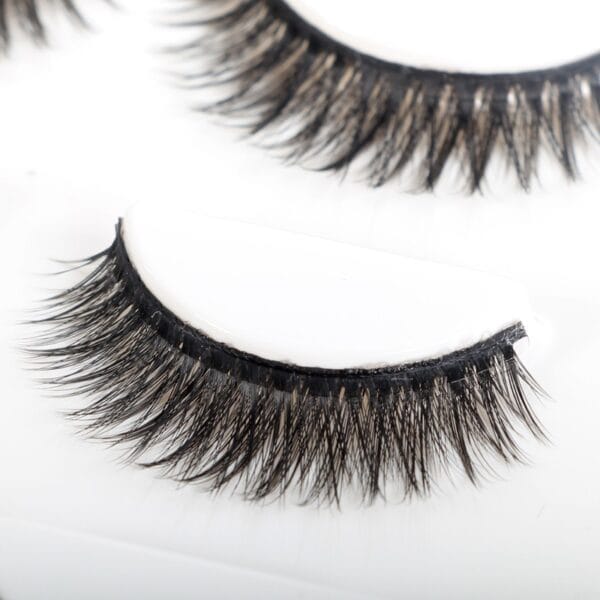 3D False Eye lashes Extension on Reusable Self-Adhesive Natural Curly Eye lashes Self Adhesive Eye lashes Makeup Tools - Image 3