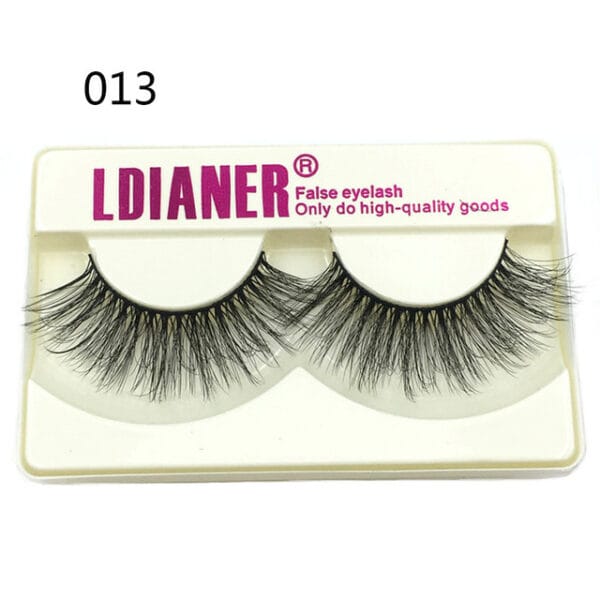 Mink Eyelashes 25mm Wispy Fluffy Fake Lashes - Image 4
