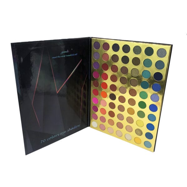 70 Color Eyeshadow Multicolor Eyeshadow Palette Matte Pearlescent Color - Image 4