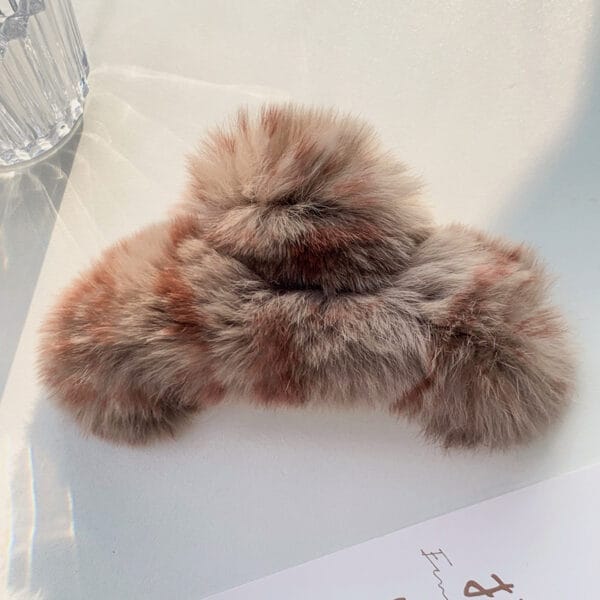 Korea Real Otter Hair Hair Clip Female - Image 5