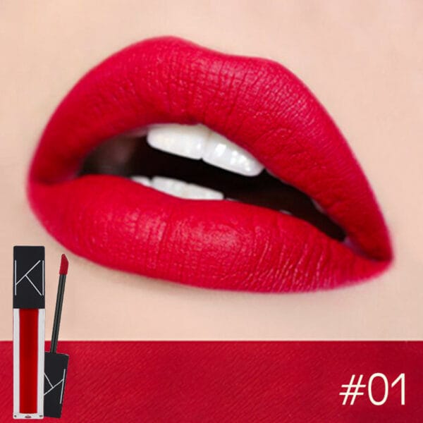 KIMUSE Makeup Matte Smooth Lipstick Liquid Lipstick Matte Waterproof Lips Makeup Cosmetic Long Lasting Matte Lipstick Makeup - Image 4