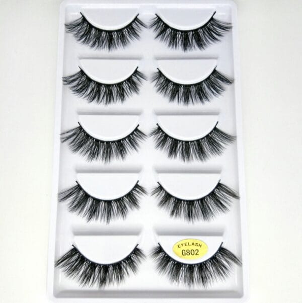 3D mink hair false eyelashes - Image 3