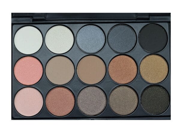 15 color eyeshadow earth color eye shadow smoky eyeshadow E15 multi color makeup plate beauty tools - Image 7