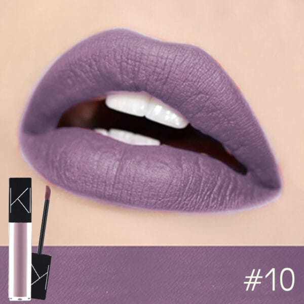 KIMUSE Makeup Matte Smooth Lipstick Liquid Lipstick Matte Waterproof Lips Makeup Cosmetic Long Lasting Matte Lipstick Makeup - Image 9