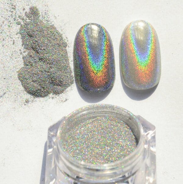 Nail Rainbow Powder Laser Mirror Powder - Image 4