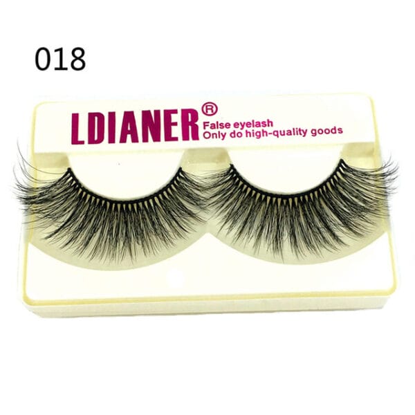 Mink Eyelashes 25mm Wispy Fluffy Fake Lashes - Image 6