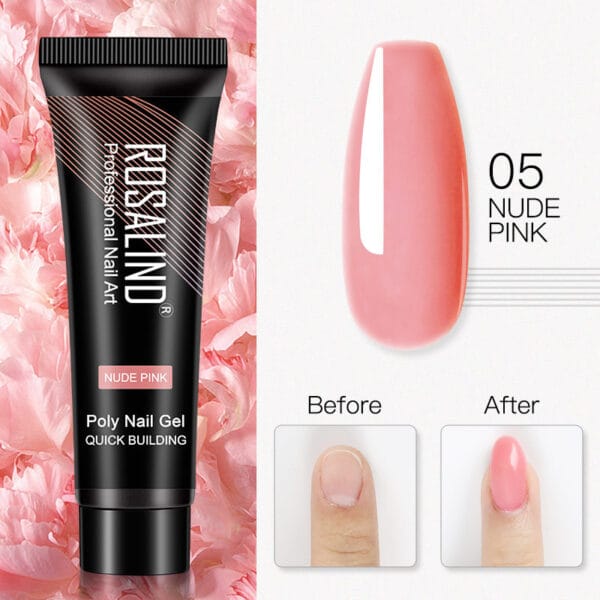 ROSALIND Manicure Extended Glue 15ml Crystal UV - Image 8
