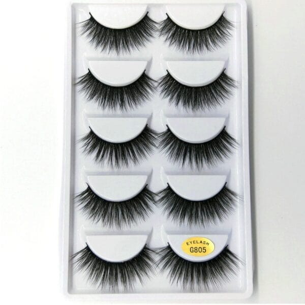 3D mink hair false eyelashes - Image 2