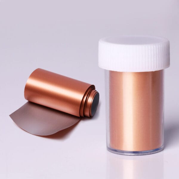 Rose Gold Star Nail Paper Stickers – 5 Chic Transfer Designs - Image 3