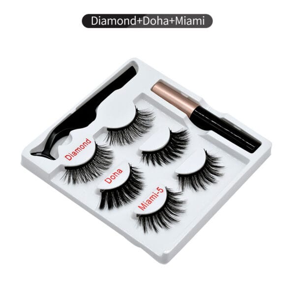 Magnetic false eyelashes - Image 4