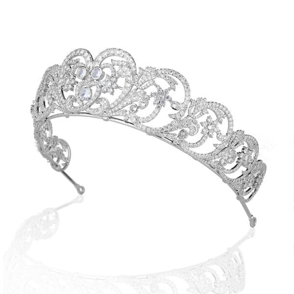 Crown Bridal Wedding Zircon Stone Jewelry Wedding Accessories - Image 2