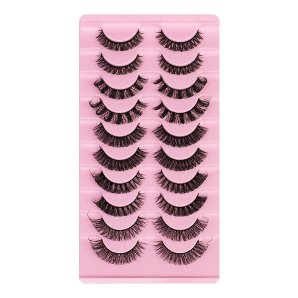 False Eyelashes, DD Curve, Thick, Eyelash, Ten Pairs - Image 5