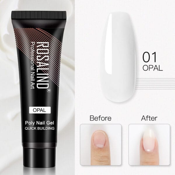 ROSALIND Manicure Extended Glue 15ml Crystal UV - Image 2