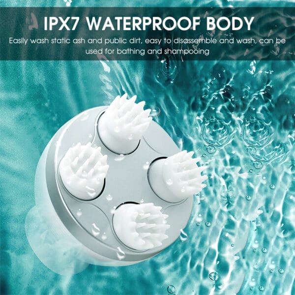 Electric Massager Wireless Waterproof Shoulder And Neck Deep Tissue Kneading Massage - Image 9