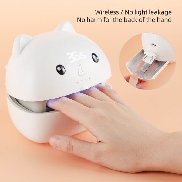 LED Nail Machine Does Not Leak Light And Quick-drying Phototherapy Lamp - Image 2