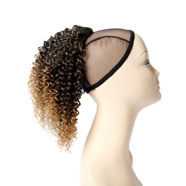 European and American wig chemical fiber fluffy ponytail - Image 2