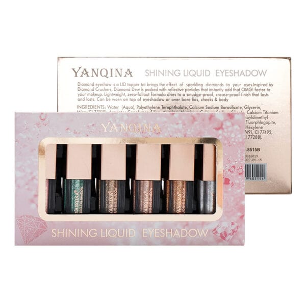 Matte Pearlescent Eyeshadow Sequined Diamond Eyeshadow Set - Image 3