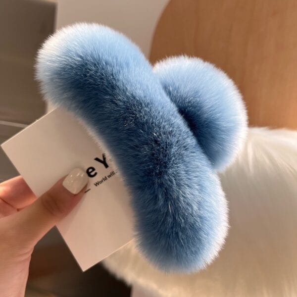 Korea Real Otter Hair Hair Clip Female - Image 4