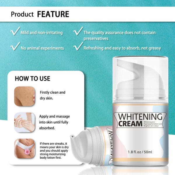 Underarm Whitening Cream Brightening Skin Color Moisturizing - Image 7