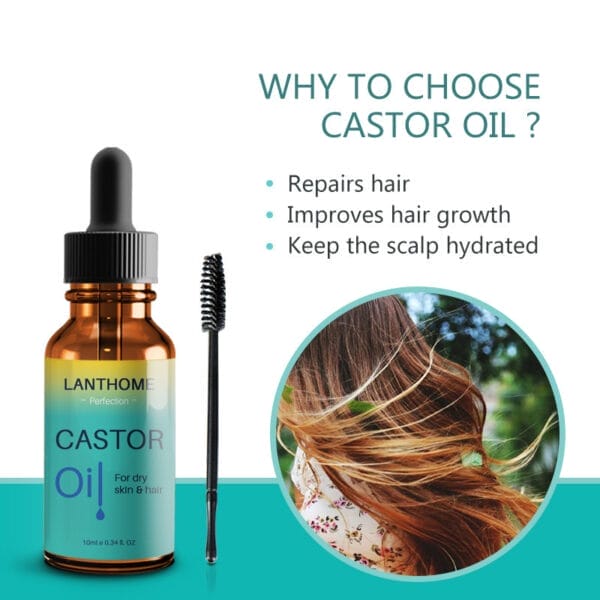 Eyebrows Eyelashes Hair Care Gentle Care Nourishing Essential Oil - Image 4