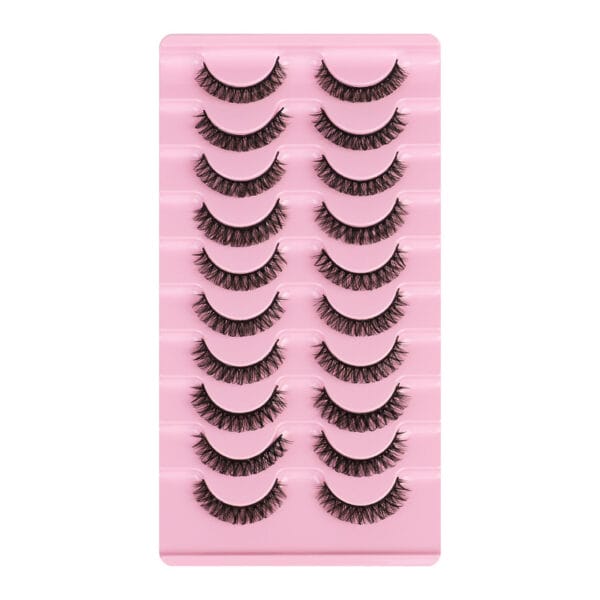 False Eyelashes, DD Curve, Thick, Eyelash, Ten Pairs - Image 4
