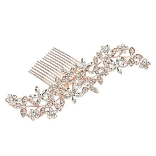 Bridal Jewelry Wedding Hair Clip With Drill - Image 3