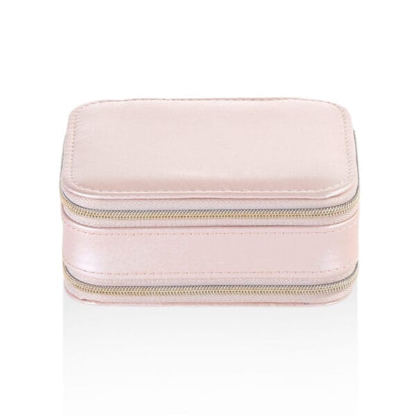 Simple Zipper Leather Jewelry Box Storage - Image 6