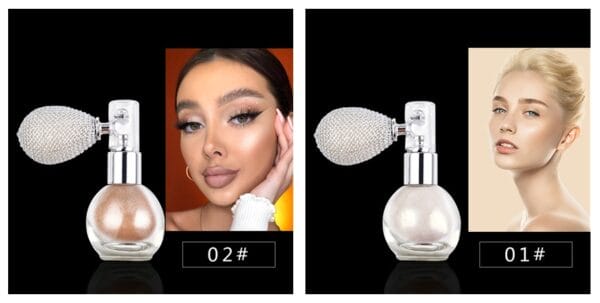 Spray Brightening Glitter Powder Body Powder Highlighter - Image 4