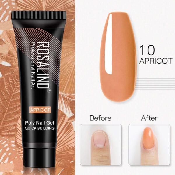 ROSALIND Manicure Extended Glue 15ml Crystal UV - Image 4