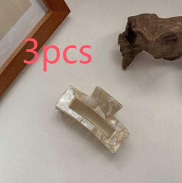 Korea elegant temperament exquisite acetic acid hair catch large medium back head hair clip headdress clip hair clip female - Image 6