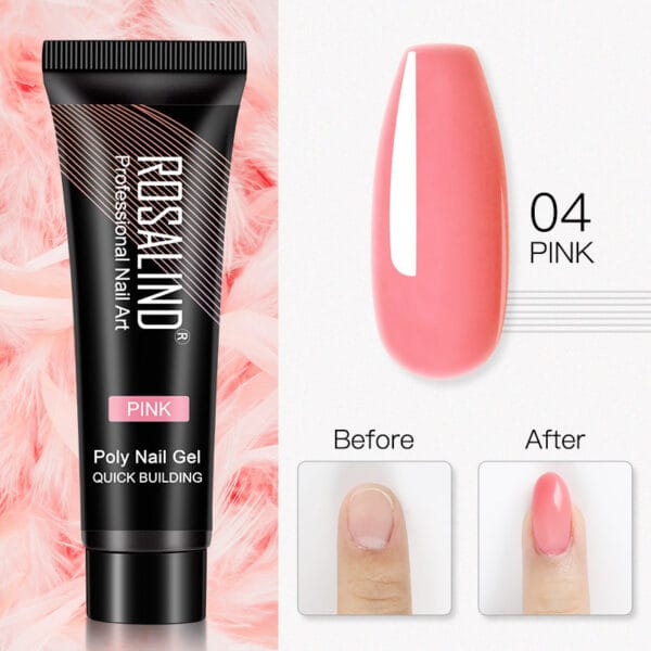 ROSALIND Manicure Extended Glue 15ml Crystal UV - Image 3