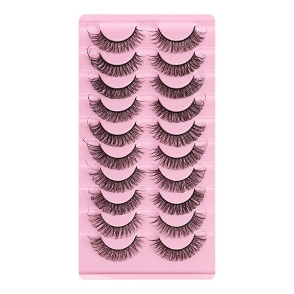 False Eyelashes, DD Curve, Thick, Eyelash, Ten Pairs - Image 8