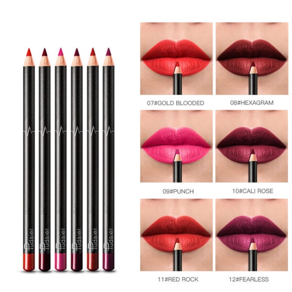 36 Color Lip Liner Waterproof Non-smudge Nude Color - Image 2