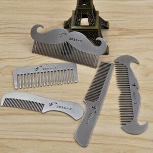 Stainless Steel Beard & Hair Combs