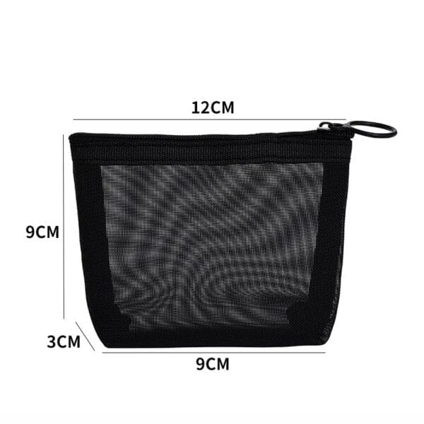 Mesh Cosmetic Bag Storage High-grade Transparent - Image 5