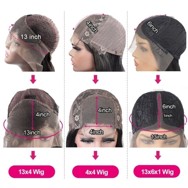 Front Lace Real Wig Female Curly Hair Headgear - Image 4
