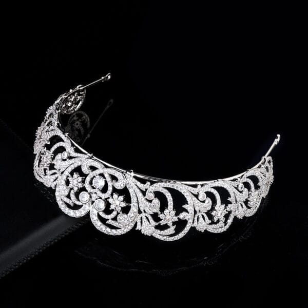 Crown Bridal Wedding Zircon Stone Jewelry Wedding Accessories - Image 4