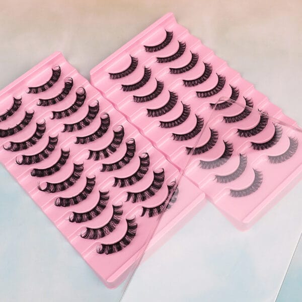 False Eyelashes, DD Curve, Thick, Eyelash, Ten Pairs - Image 2