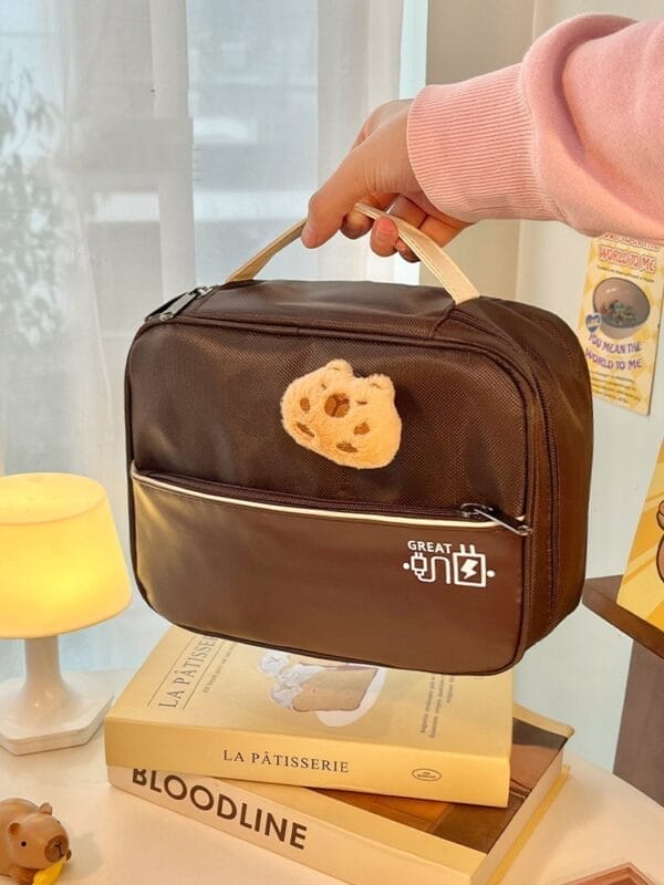 Large Capacity Cosmetic Bag Multi-function Layering - Image 5