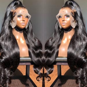 360 Full Lace Frontal Body Wave Human Hair Wigs