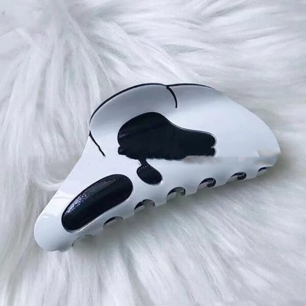 Halloween Decorative Grimace Barrettes White - Image 2