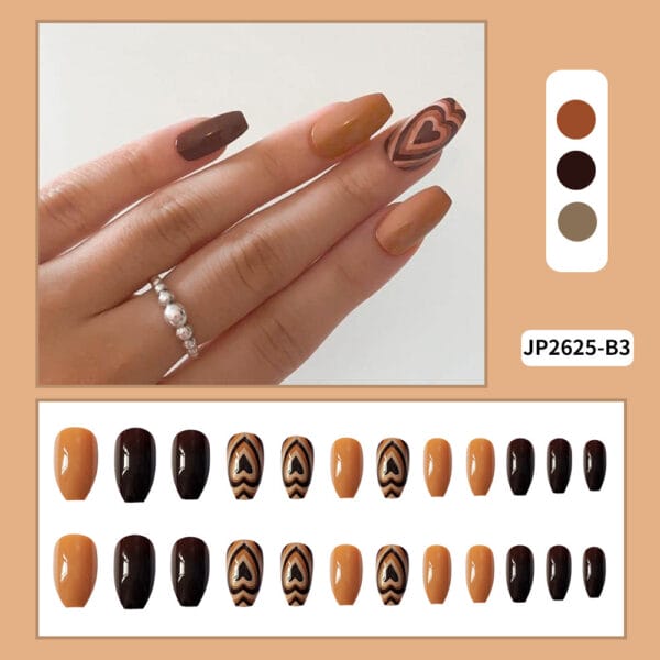 Women's Fashion Removable Wearable Fake Nails - Image 5