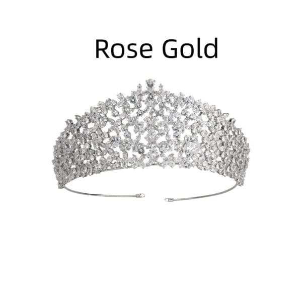 Jane Eyre Jewelry High-end Zircon Crown - Image 2