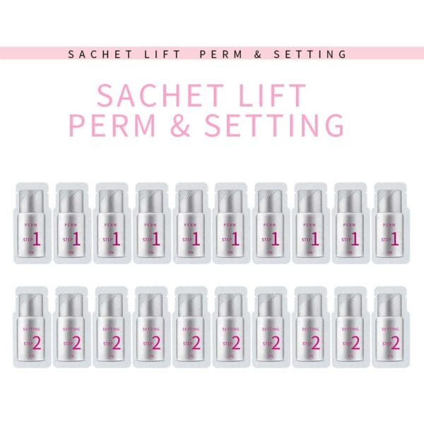 ICONSIGN 10 Pairs Pouch Eyelash Perm Lotion Lashes Lift Quick Perming 5 To 8 Minutes Beauty Makeup Tools - Image 6