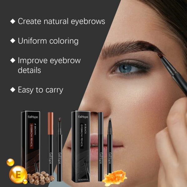 Wild Decoration Exquisite Easy To Use Not Smudge Shaping Eyebrow Pencil - Image 5
